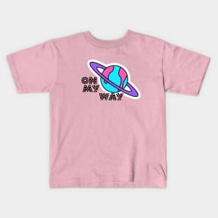 planet design Kids T-Shirt